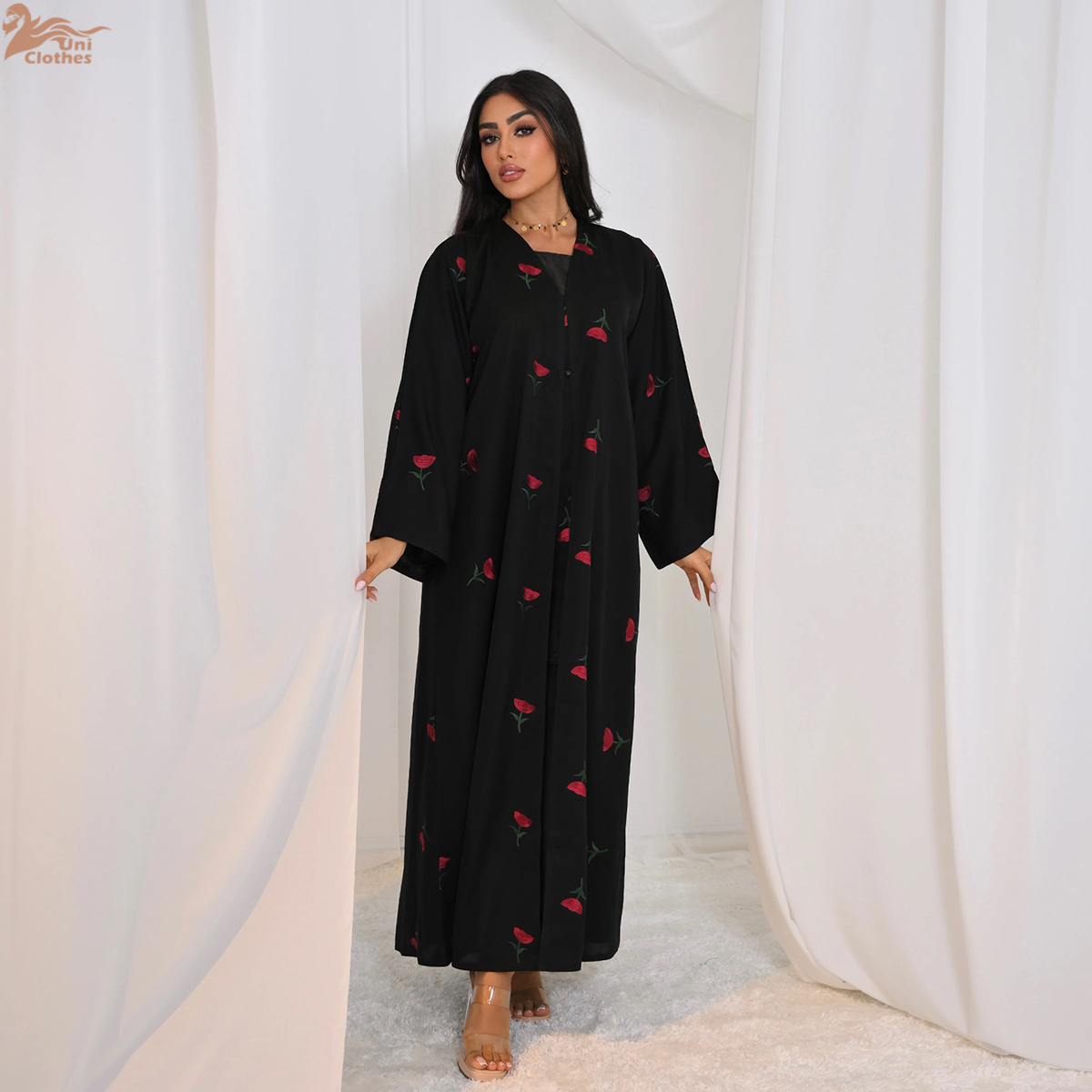 Uni Abaya 2025 Women's Clothin - Embroidery Hijab avis et prix