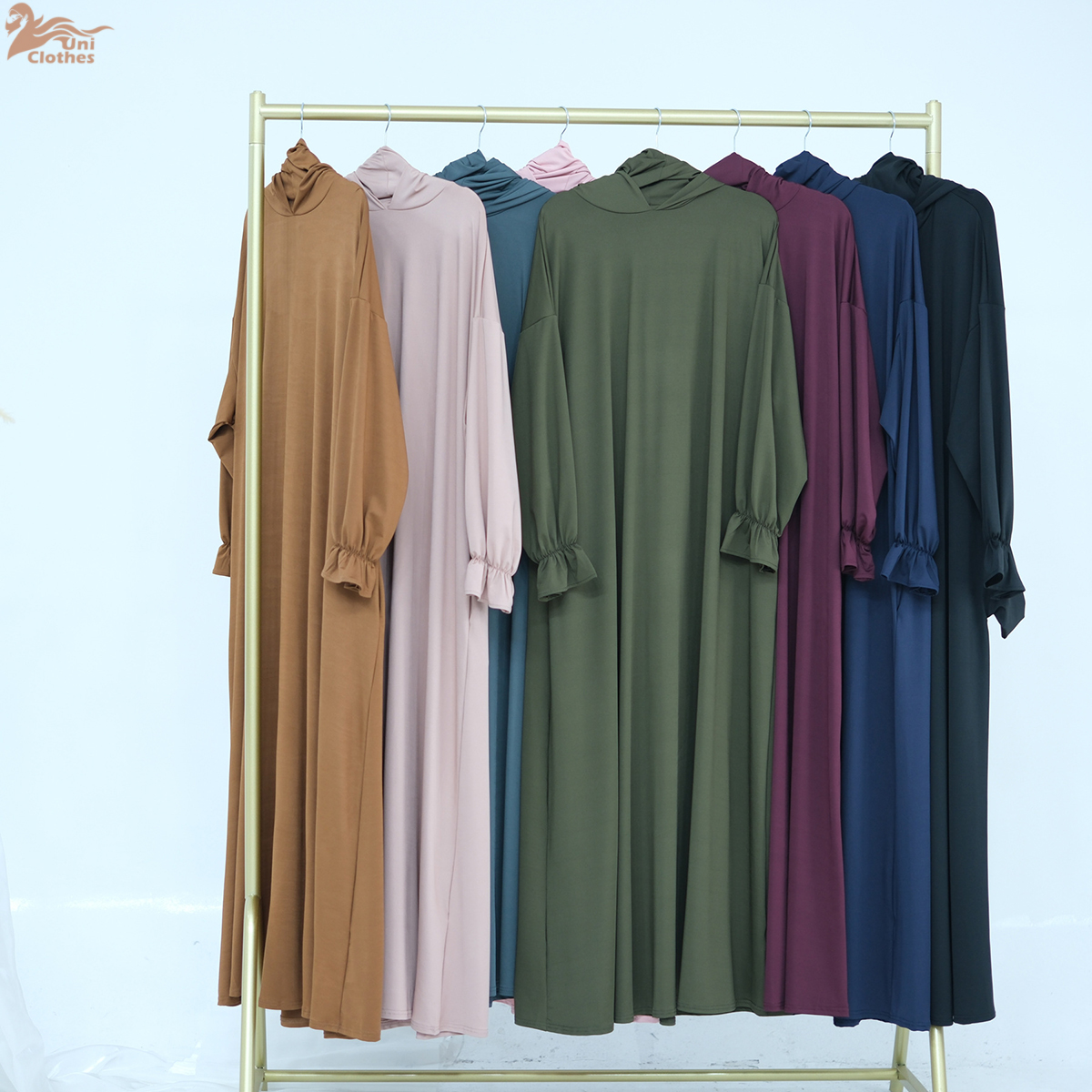 Eid Ramadan Prayer Abaya Women - Embroidery Hijab avis et prix