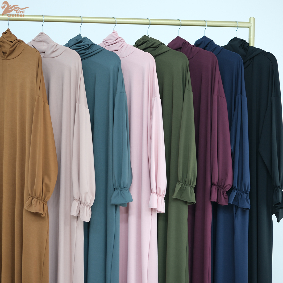Eid Ramadan Prayer Abaya Women - Embroidery Hijab avis et prix