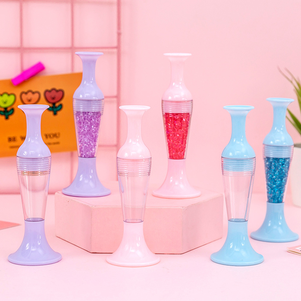 5pcs Vase Shape Point Drill Pe - Embroidery Service avis et prix