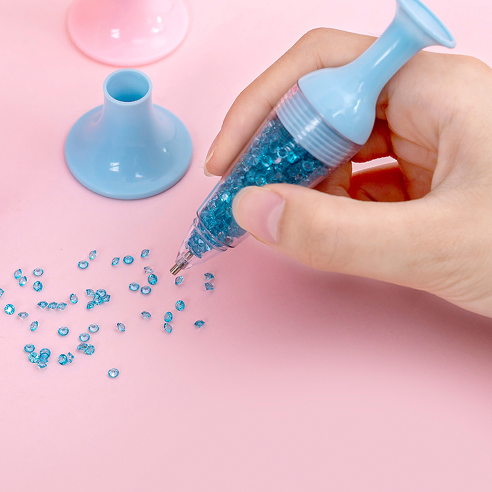 5pcs Vase Shape Point Drill Pe - Embroidery Service avis et prix