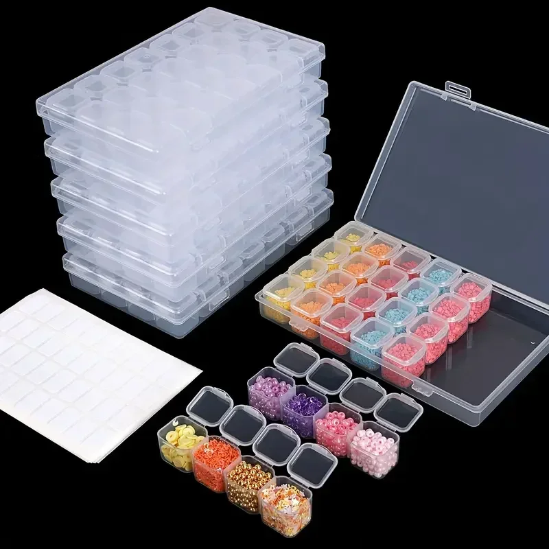 28 grid diamond painting tool  - Embroidery Service avis et prix