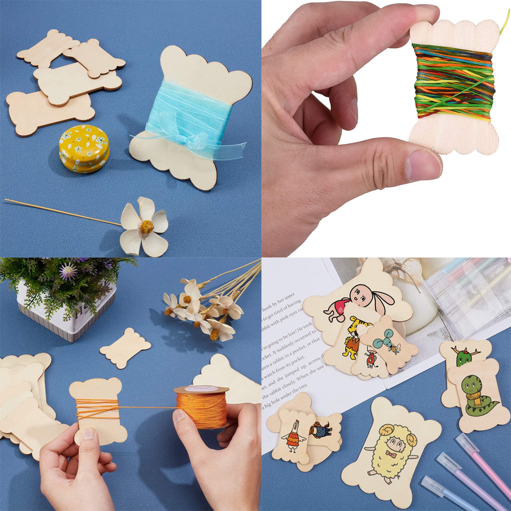 20PCS/40PCS/60PCS Bone Shaped  - Embroidery Tas avis et prix