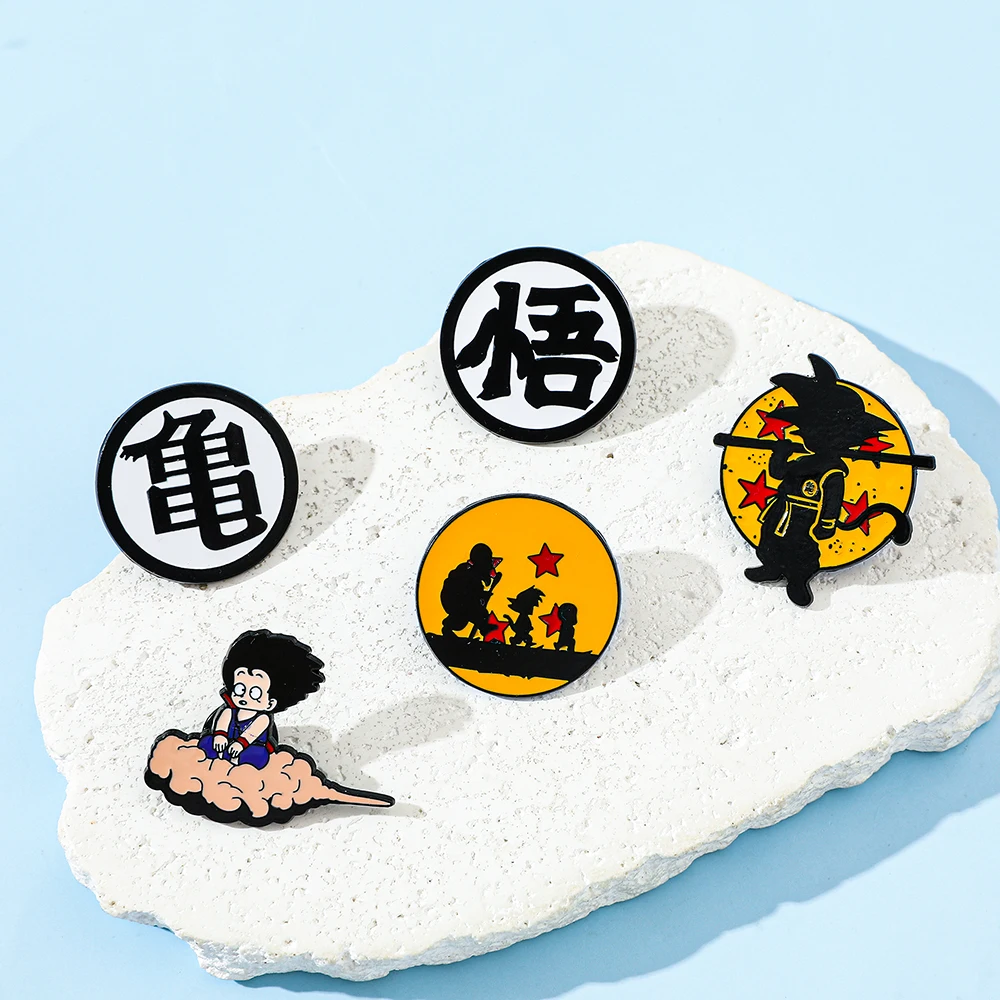 6 Pcs Hot Blooded Anime Brooch - Embroidery Textile avis et prix
