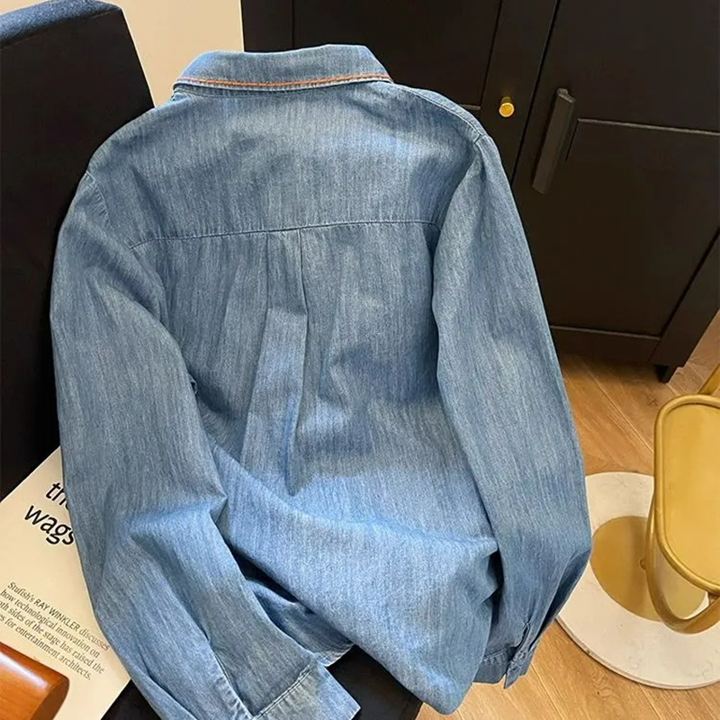 Harajuku Fashion Cotton Denim  - Embroidery On Jeans avis et prix