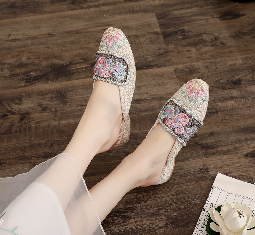 Veowalk New Cotton Fabric Embr - Embroidery Shoes avis et prix