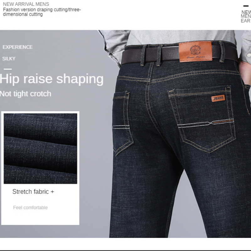 2023 New Men's Stretch Fit  Je - Embroidery On Jeans avis et prix