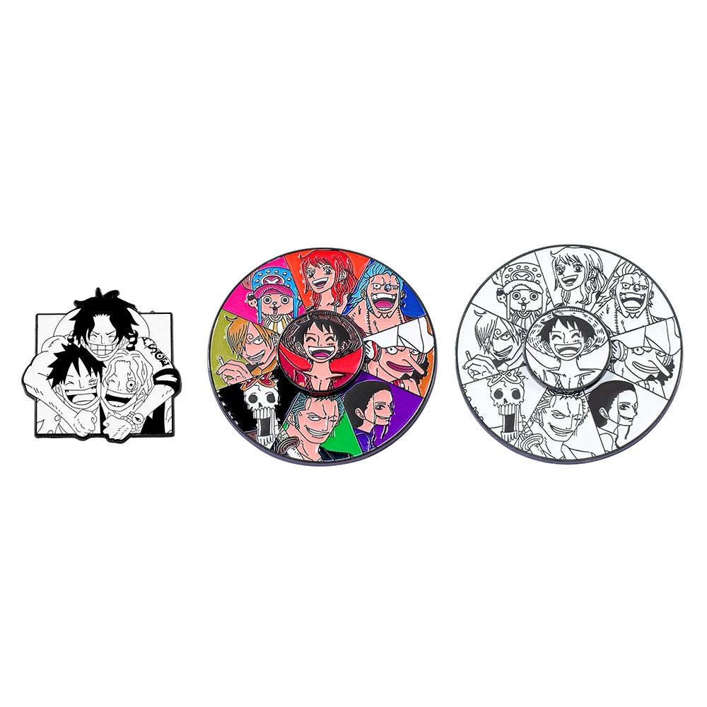 3 Pcs Anime One Piece Brooch L - Embroidery Textile avis et prix